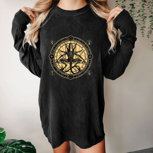 Creation Washed Long Sleeve Tee