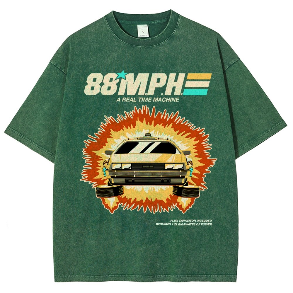 A Real Time Machine Vintage Distressed T-shirt