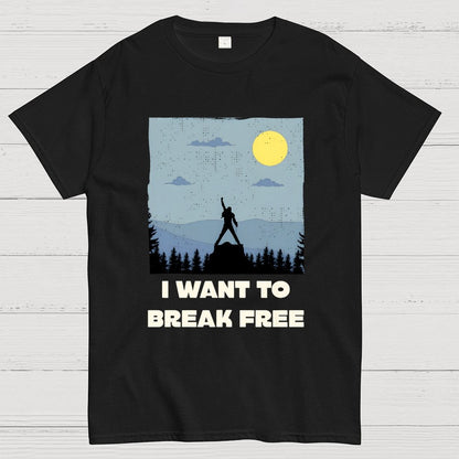 I Want To Break Free Geek T-Shirt