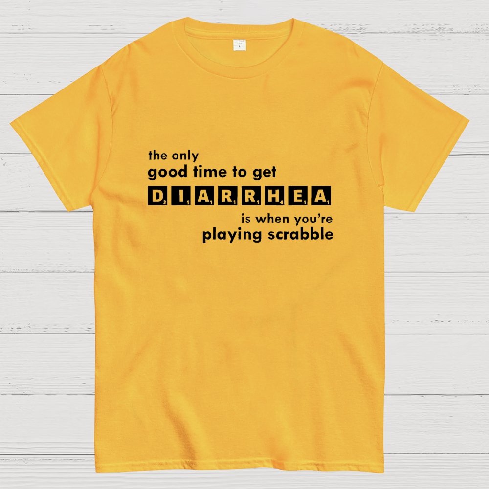 Scrabble Diarrhea Geek T-Shirt