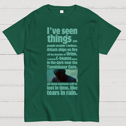 like tears in rain Geek T-Shirt