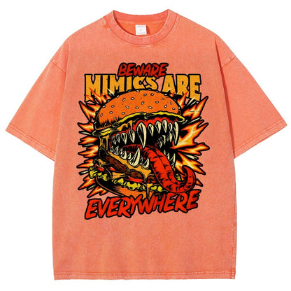 Mimics Are Everywhere Vintage Distressed T-shirt