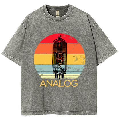 Vacuum Tube Analog Vintage Distressed T-shirt