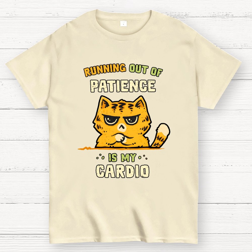 Running Out Of Patience Geek T-Shirt