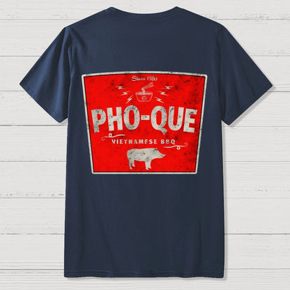 Pho Que Back Printing Geek T-Shirt