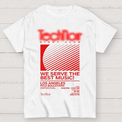 Technoir NIGHTCLUB Unisex Geek T-Shirt