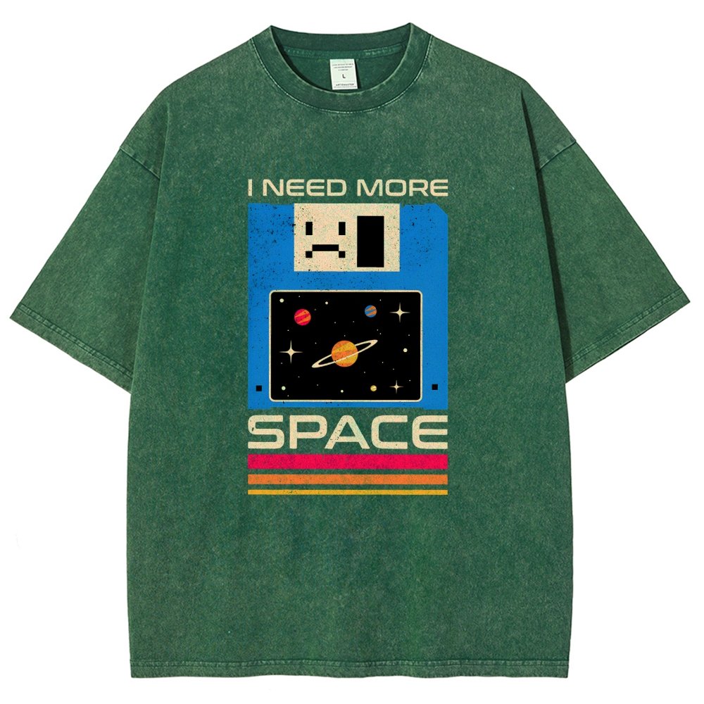 I Need More Space Vintage Distressed T-shirt