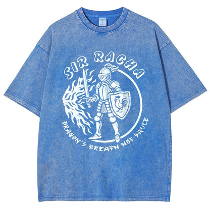Sir Racha Dragon’s Breath Hot Sauce Vintage Distressed T-shirt