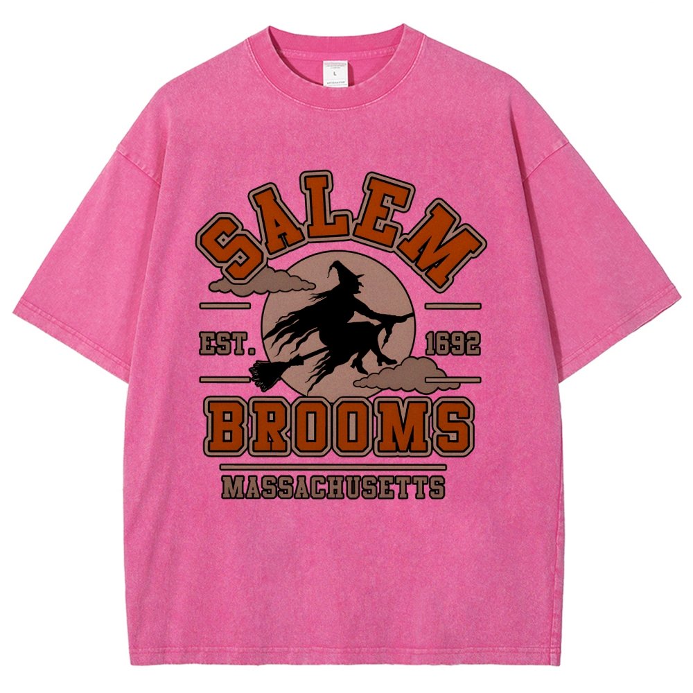 SALEM BROOMS Vintage Distressed T-shirt