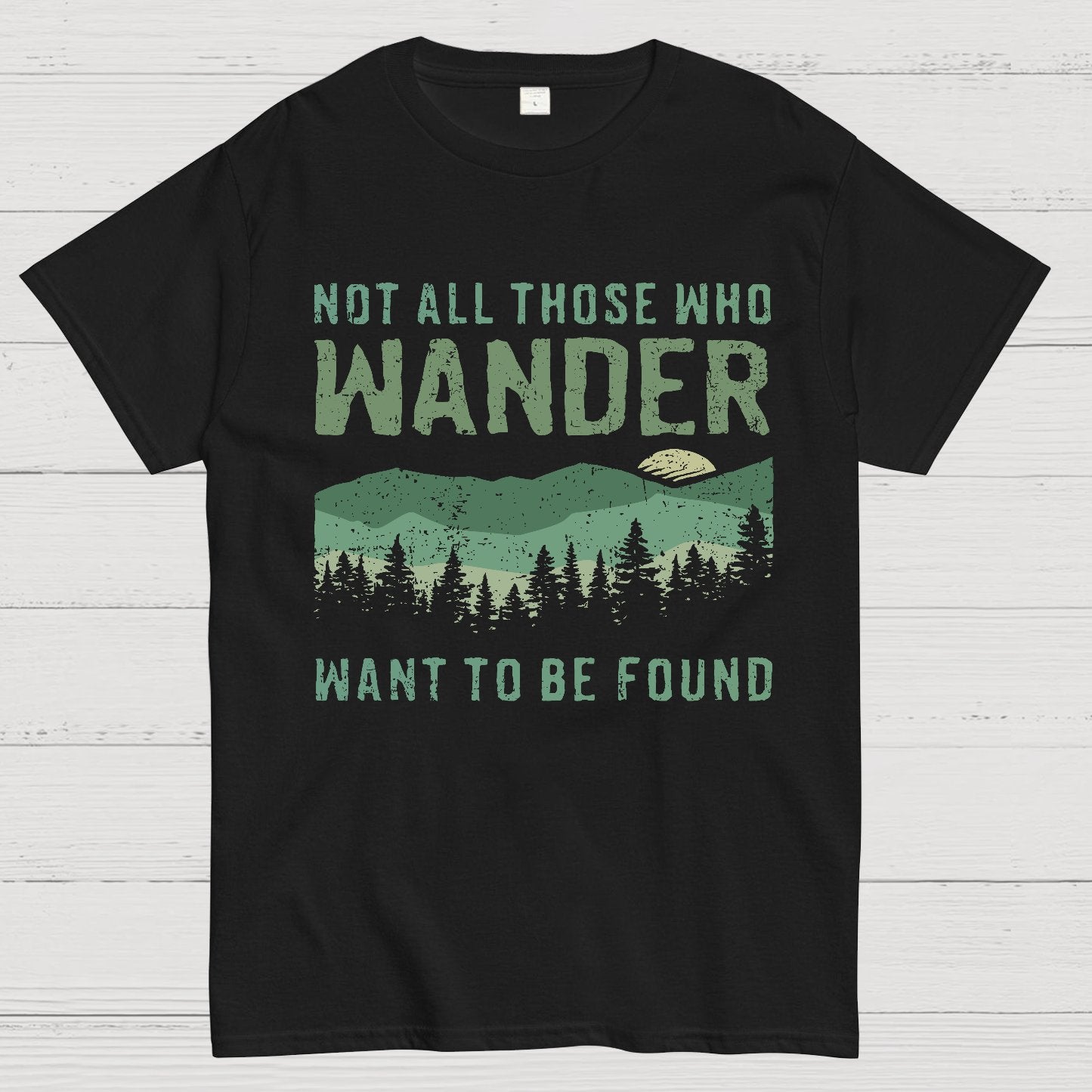 Not All Who Wander Want To Be Found Geek T-Shirt