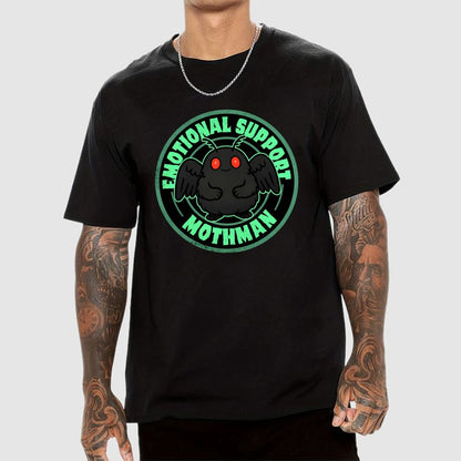 Emotional Support Mothman Geek T-Shirt