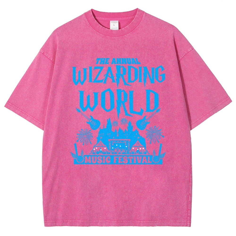 Wizards & Witches Music Festival Vintage Distressed T-shirt