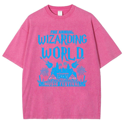 Wizards & Witches Music Festival Vintage Distressed T-shirt