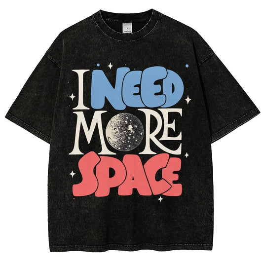 I Need More Space Vintage Distressed T-shirt