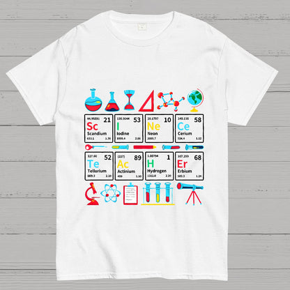 Science Teacher Vintage Geeky T-Shirt