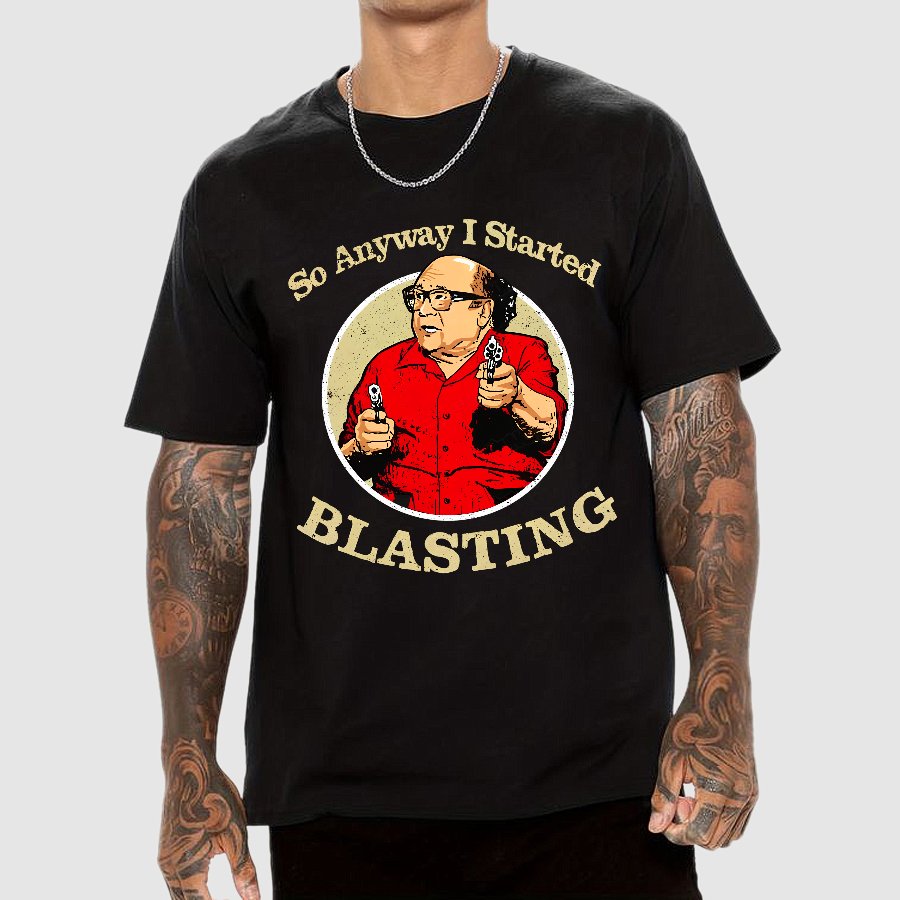 Anyway I Started Blasting Nerdy T-Shirt