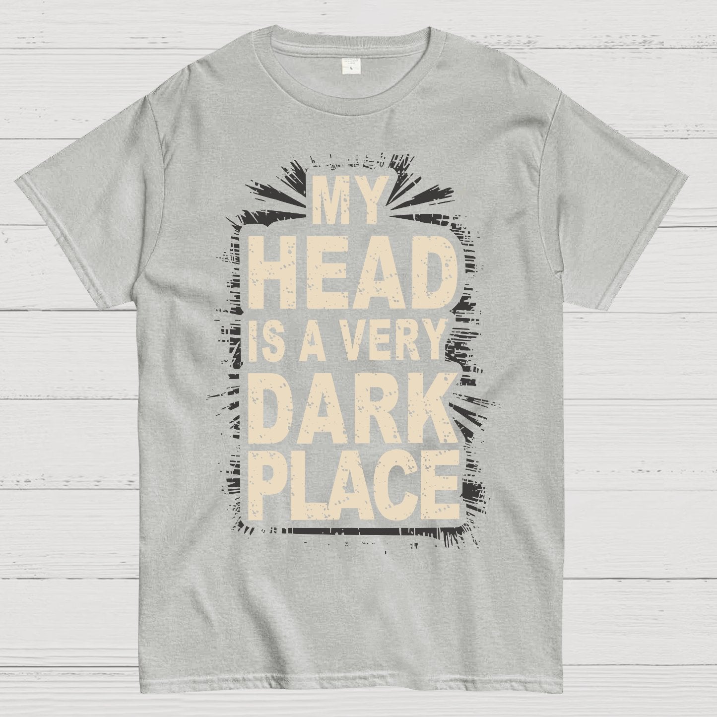 My Head Is A Very Dark Place Geek T-Shirt