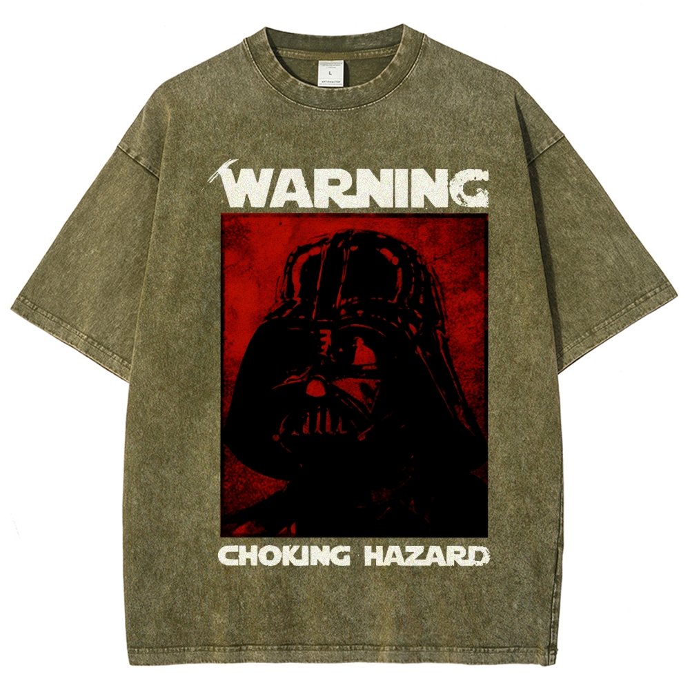 Warning Choking Hazard Vintage Distressed T-shirt