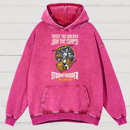 Taste The Galaxy.. Vintage Distressed Hoodie