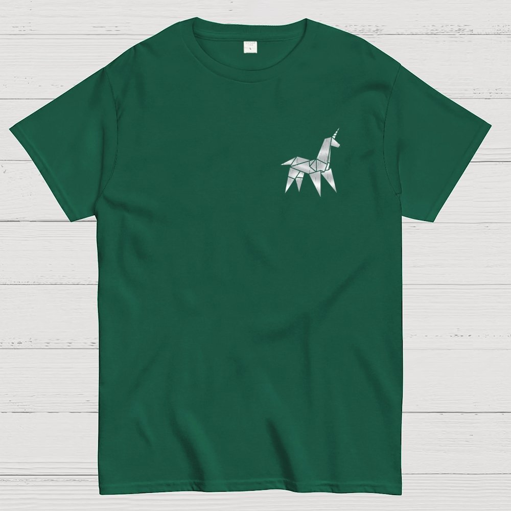 Unicorn It's Too Bad She Won't Live Front And Back Printing Geek T-Shirt