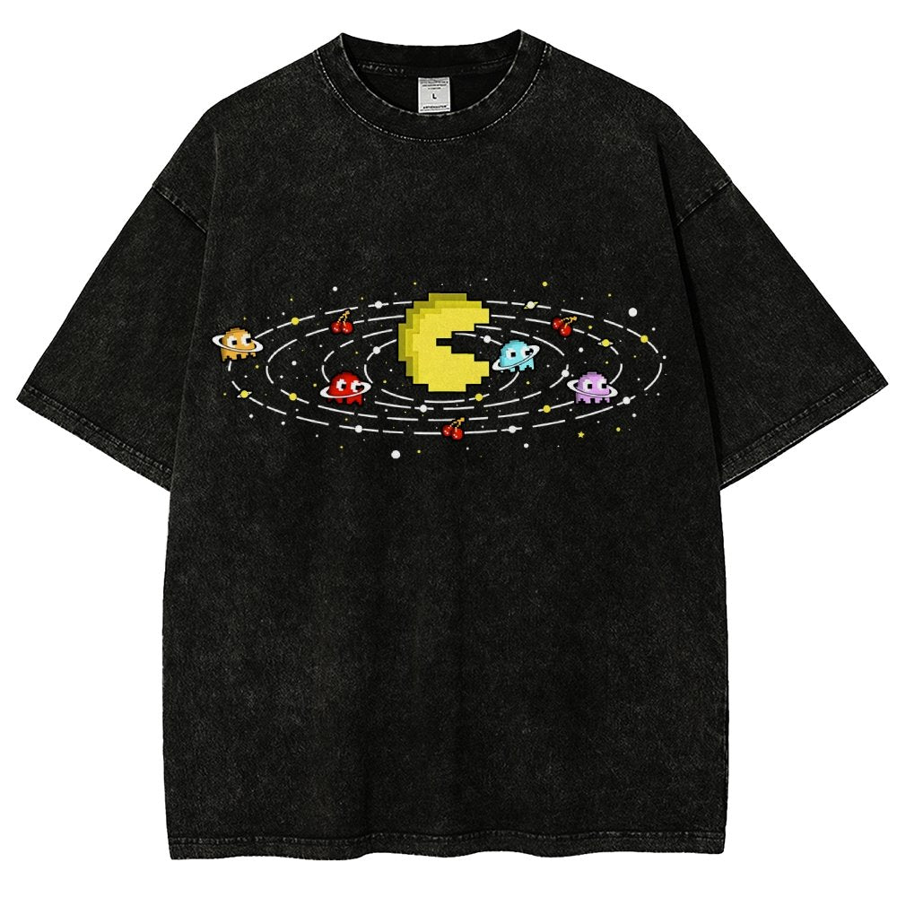 Ghost Orbit Vintage Distressed T-shirt