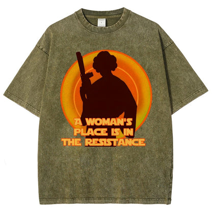 The Resistance Vintage Distressed T-shirt