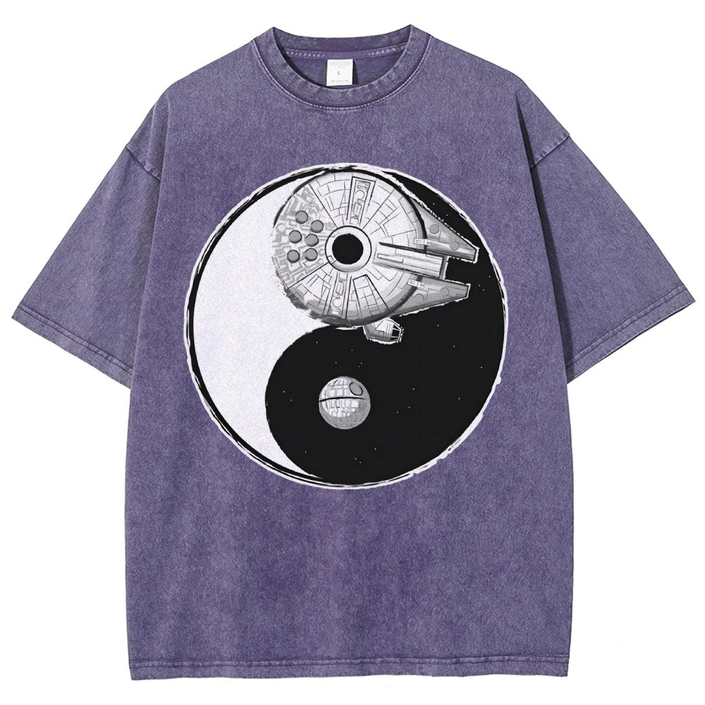 The Power Of Balance Vintage Distressed T-shirt