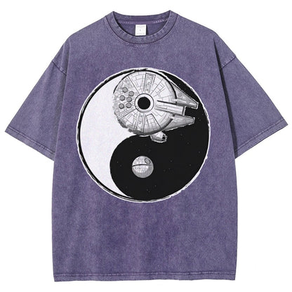 The Power Of Balance Vintage Distressed T-shirt