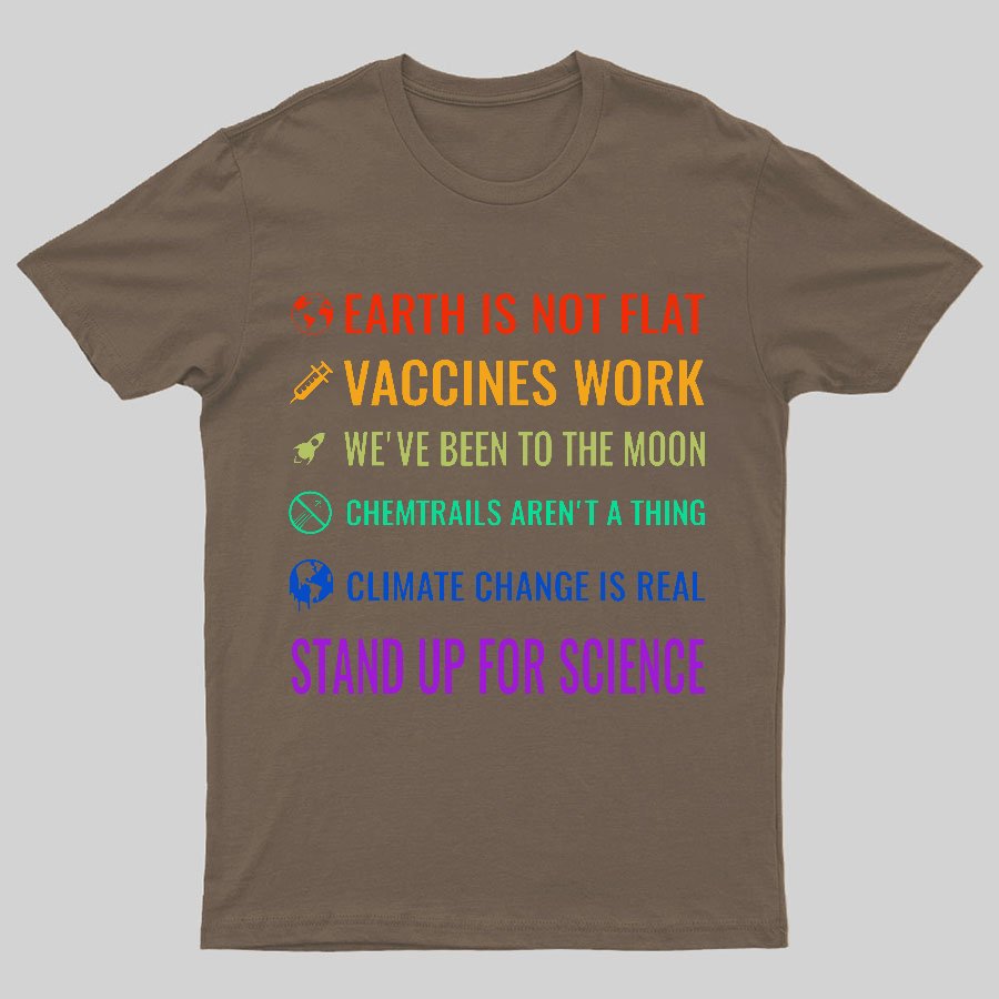 Stand Up For Science! Geeky T-Shirt