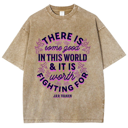 There is Some Good in This World Vintage Distressed T-shirt
