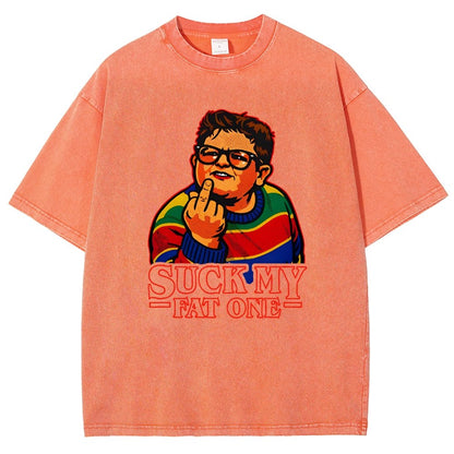 Suck My Fat One Vintage Distressed T-shirt