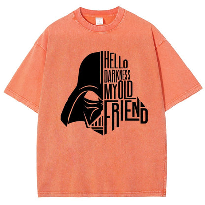 Hello Darkness My Old Friend Vintage Distressed T-shirt