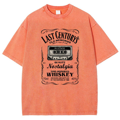 Last Century's Whiskey Vintage Distressed T-shirt