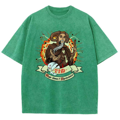 The Enchanter Vintage Distressed T-shirt