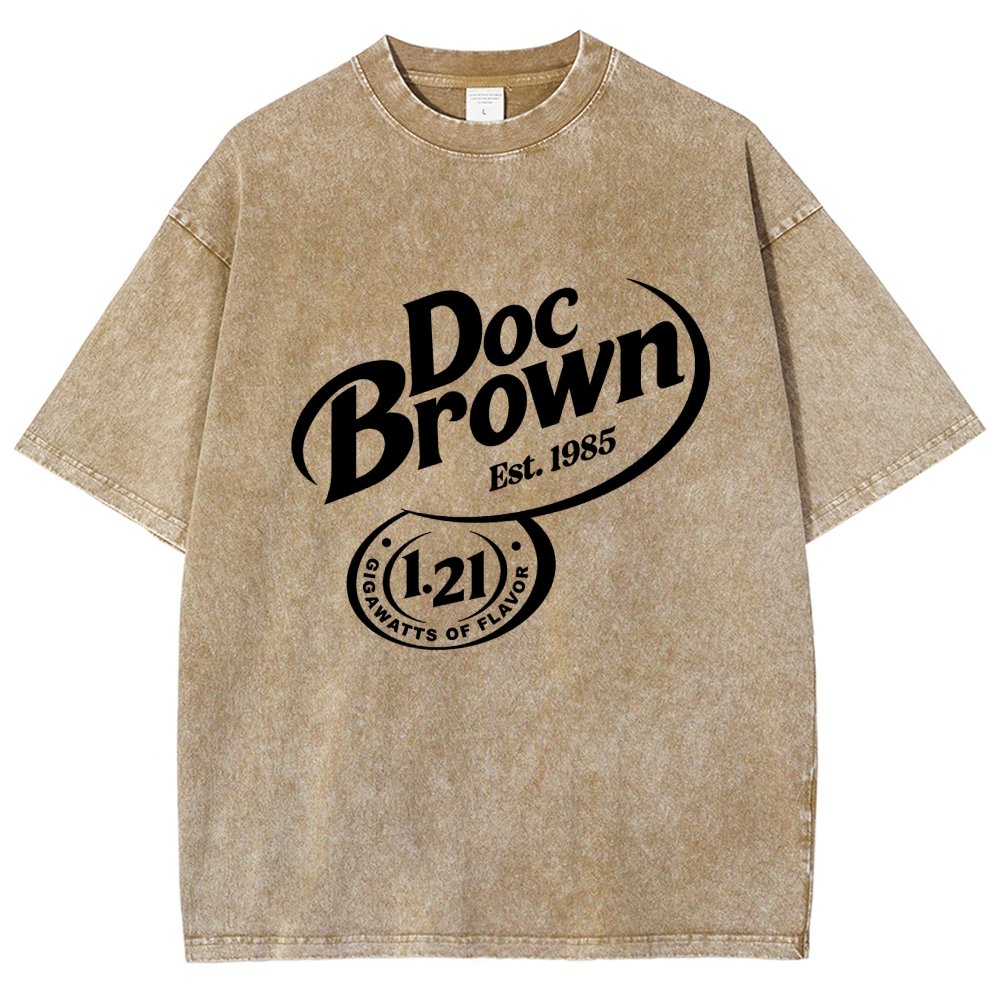 Back To The Flavor Vintage Distressed T-shirt