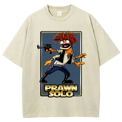 Prawn Hero Vintage Distressed T-shirt