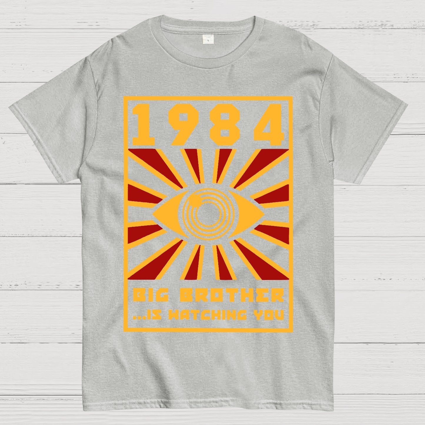 1984 Big Brother Is Watching You Geek T-Shirt