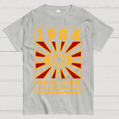 1984 Big Brother Is Watching You Geek T-Shirt