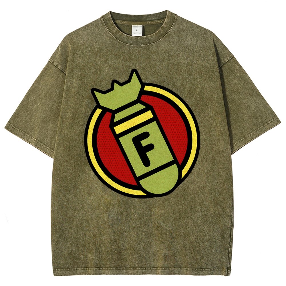 F Bomb Vintage Distressed T-shirt