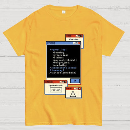 Quest Log Full Geek T-Shirt