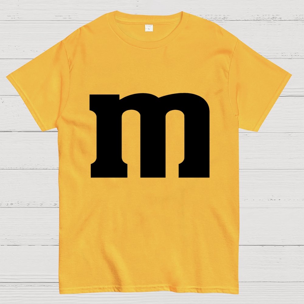 Fun letter M Geek T-Shirt