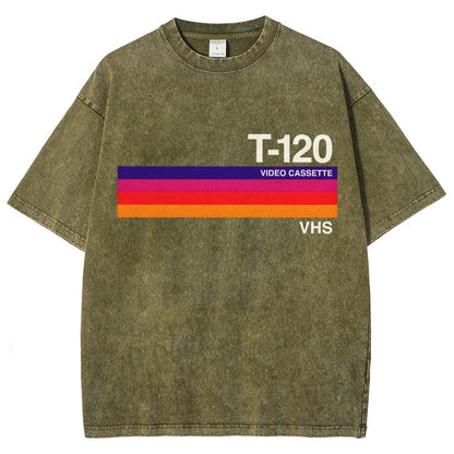 Dusk Video Cassette VHS Vintage Distressed T-shirt
