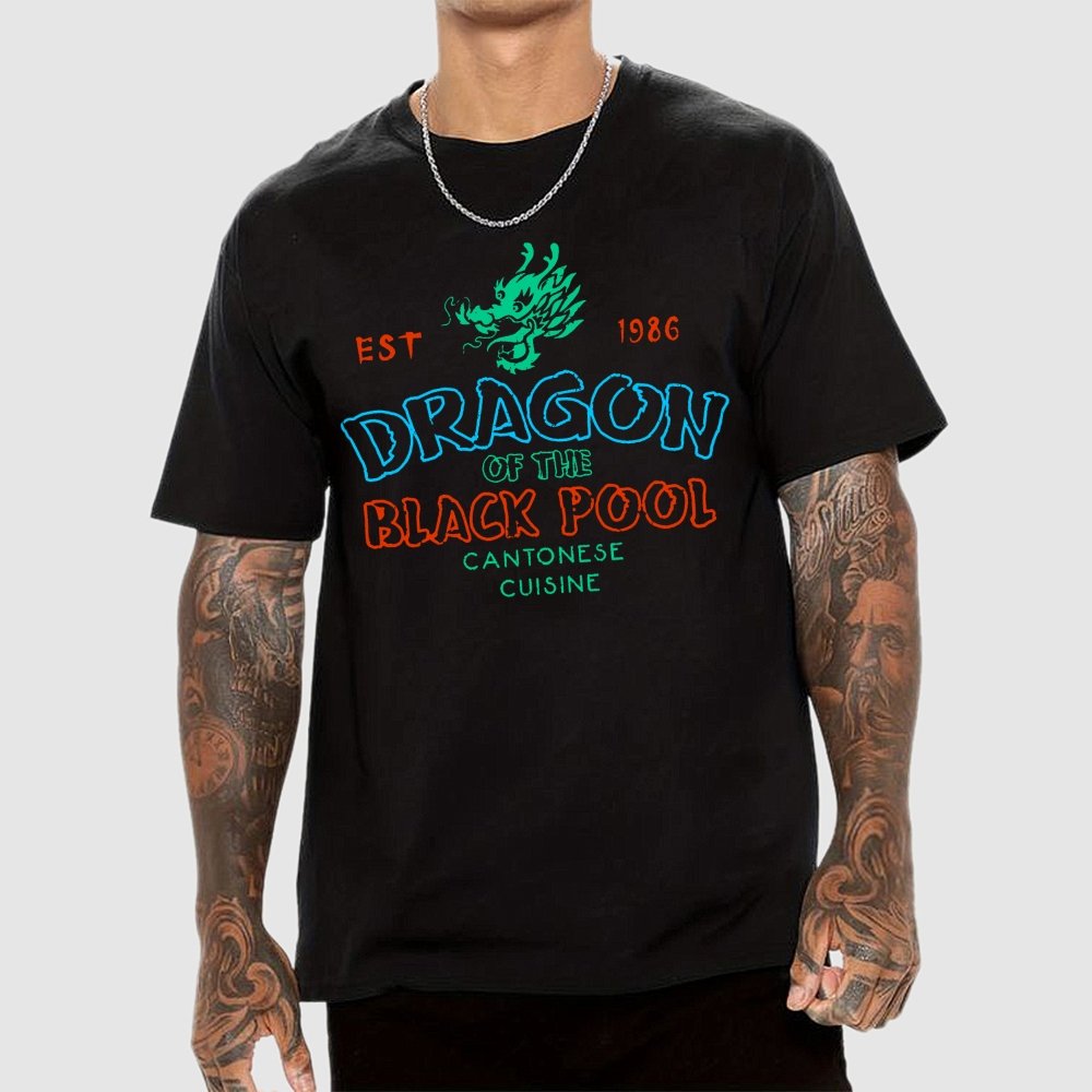Dragon of the Black Pool Unisex Geek T-Shirt