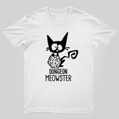 Dungeon Meowster Funny Unisex Gamer T-Shirt