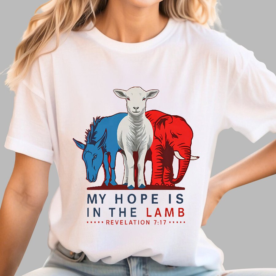 My Hope Is In The Lamb Sarcasm Geek T-Shirt