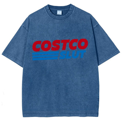Costco Slut Vintage Distressed T-shirt