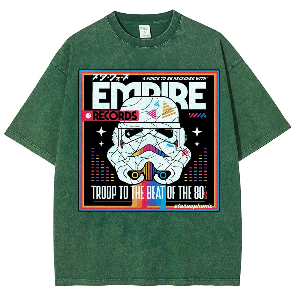 Troop to the Beats Vintage Distressed T-shirt