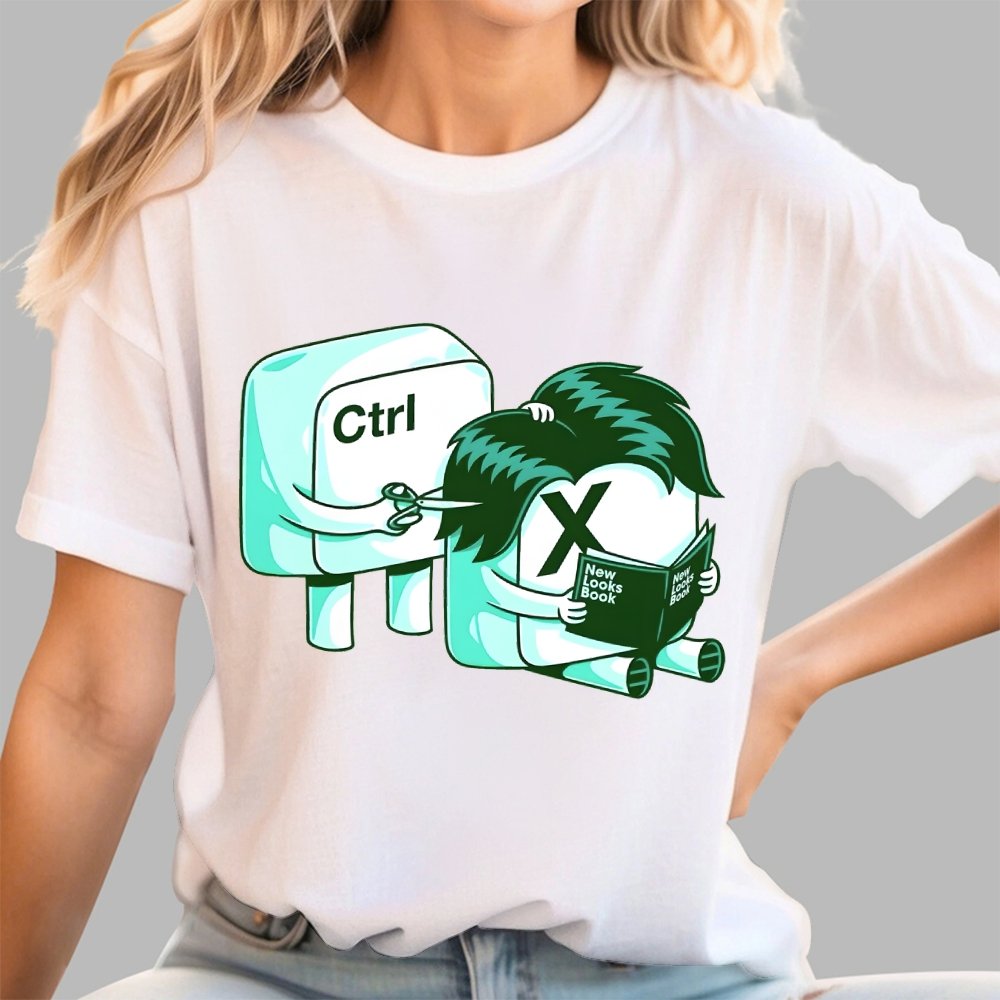 Funny Ctrl X Unisex Geek T-Shirt 2508001692