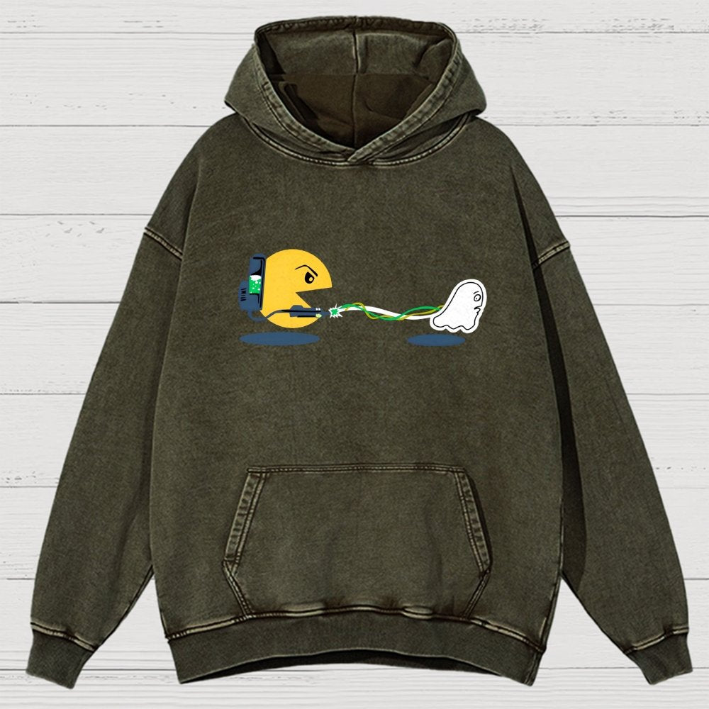 Ghost Catcher Vintage Distressed Hoodie