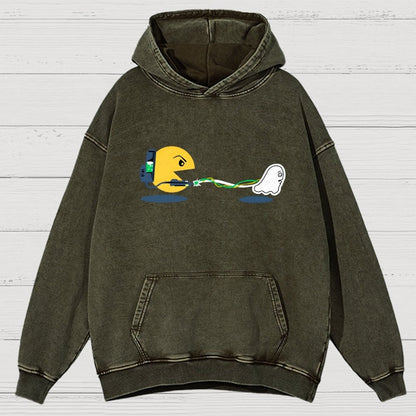 Ghost Catcher Vintage Distressed Hoodie